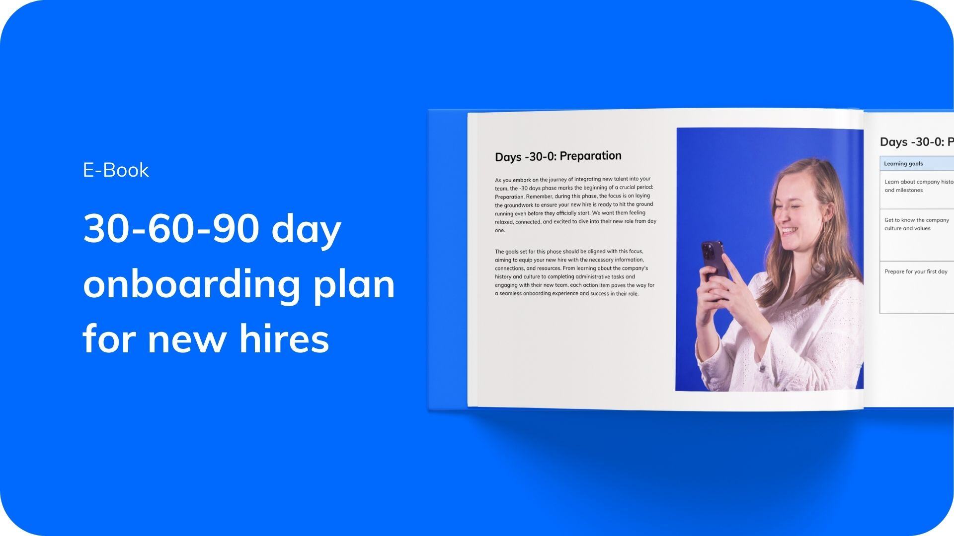 30-60-90 day plan e-book